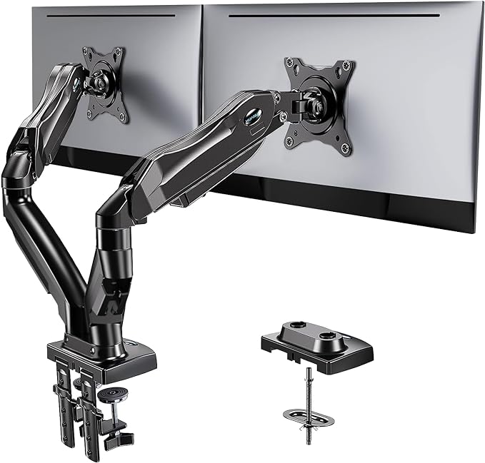 HUANUO HNDS6  DUAL MONITOR MOUNT FOR 13" TO 27" SCREENS